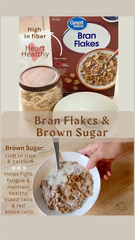 Fiber Breakfast Cereal | High fiber diet, Healthy breakfast, Brown sugar