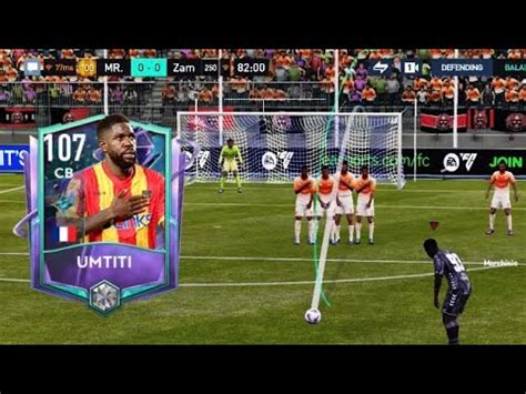 107 SAMUEL UMTITI FANTASY PLAYER REVIEW IN FIFA MOBILE 23 YouTube