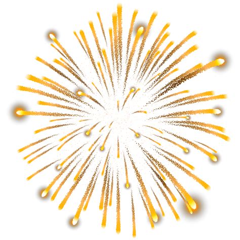 Gold Fireworks Transparent Background Gold Fireworks Png Png | Images ...