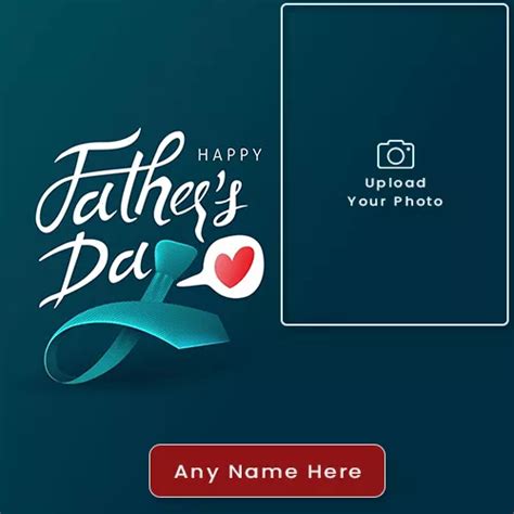 Free Fathers Day Photo Frame