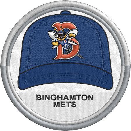 Binghamton Mets Baseball Cap Hat Sports Logo Eastern League Minor