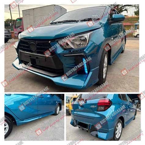 Jual Bodykit Agya Gr Sport Plastik Abs Free Ongkir