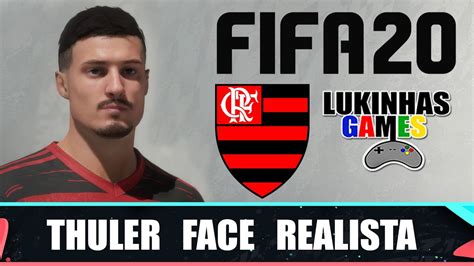 Fifa 20 Thuler Flamengo Face Realista Look Alike How To Make