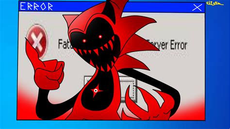 Fatal Error Sonic by Eliet95x on DeviantArt