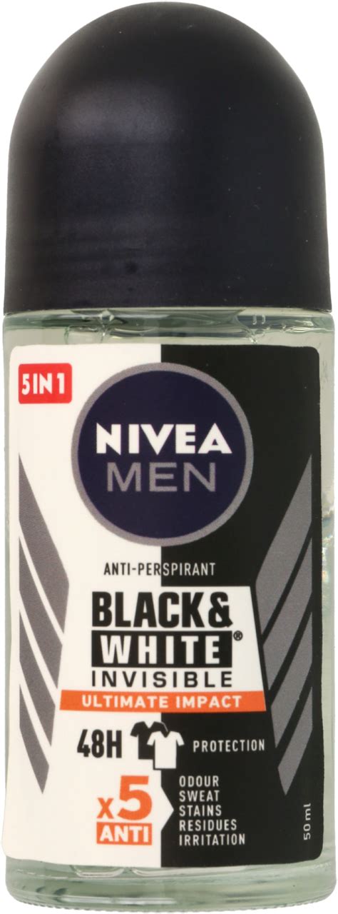 NIVEA MEN Black White Antyperspirant W Kulce 48h Invisible