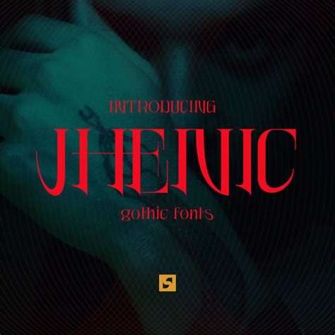 Jhenic Gothic Serif Font Masterbundles