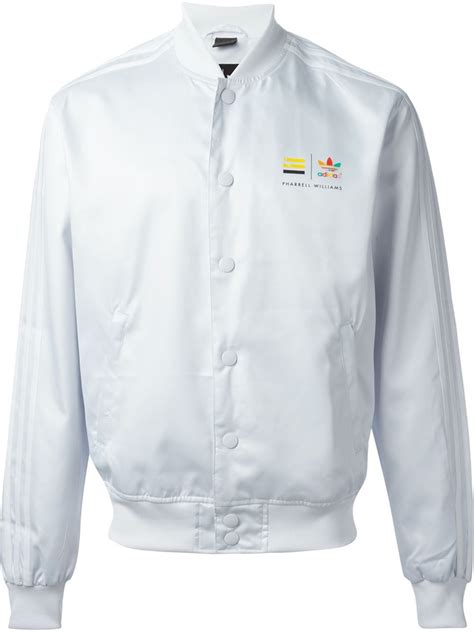 Adidas By Pharrell Williams Supercolour Jacket In White For Men Lyst