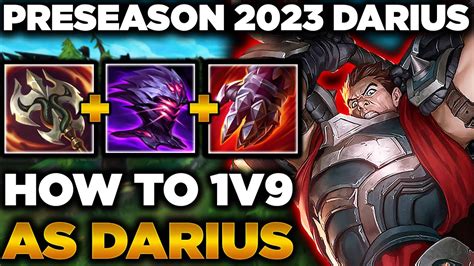 S13 Darius Gameplay How To Carry As Darius In Preseason 2023