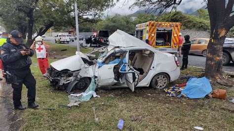 Accidente En Carretera Nacional De Nuevo León Deja 3 Muertos