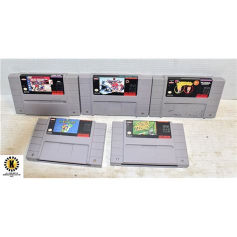 SUPER NINTENDO CARTRIDGES