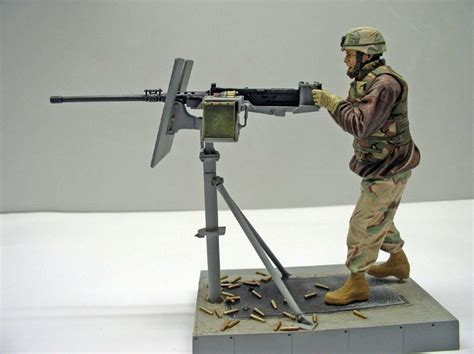 SP Maquettes Mitrailleuse Browning M2 Calibre 50 12 7 180mm