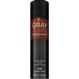 Gray Away Root Concealer Spray Med Brown 2oz