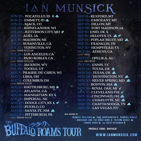 Ian Munsick Announces 2023 Fall Tour Hometown Country Music