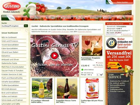 NEU: Gustini.de Online Shop Erfahrungsberichte