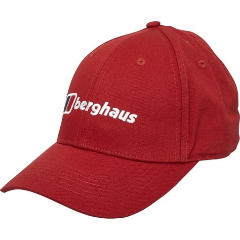 Buy Berghaus Logo Recognition Cap Dark Reddark Red