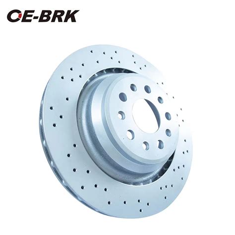 Auto Parts Slotted and Drilled Brake Disc Car Accessories - Brake Disc ...