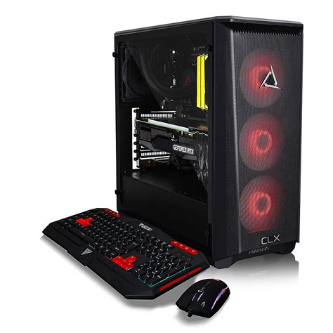 Best Buy Clx Set Gaming Desktop Amd Ryzen 7 3800x 32gb Memory Geforce Rtx 3060 Ti 960gb Ssd