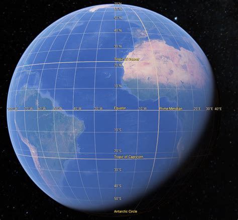 Earth Is Back On The Gridlines Gridlines Are The Lines On A Map That