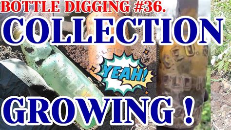 Bottle Digging 36 DIGGING TO GROW MY COLLECTION Awesome History