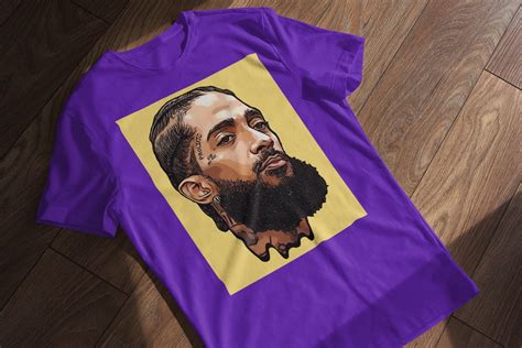 Nipsey Hussle Mens T Shirt Rap Hip Hop Icon Iconic T Shirt Etsy 日本