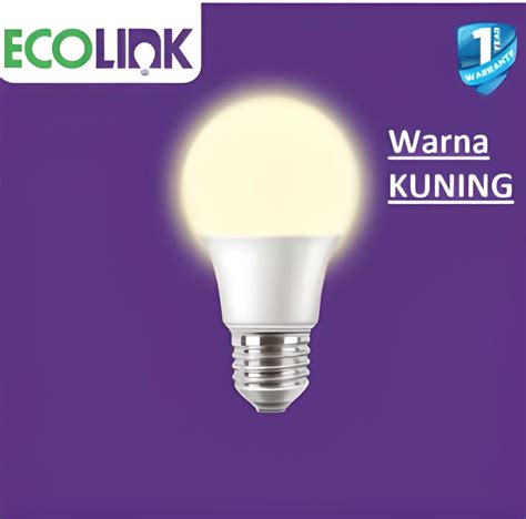 Jual Lampu Bohlam Led Ecolink W Watt W Garansi Resmin Tahun