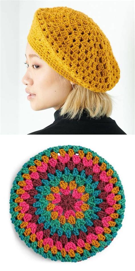 Free Crochet Beret Patterns Easy Pattern In Pdf Artofit