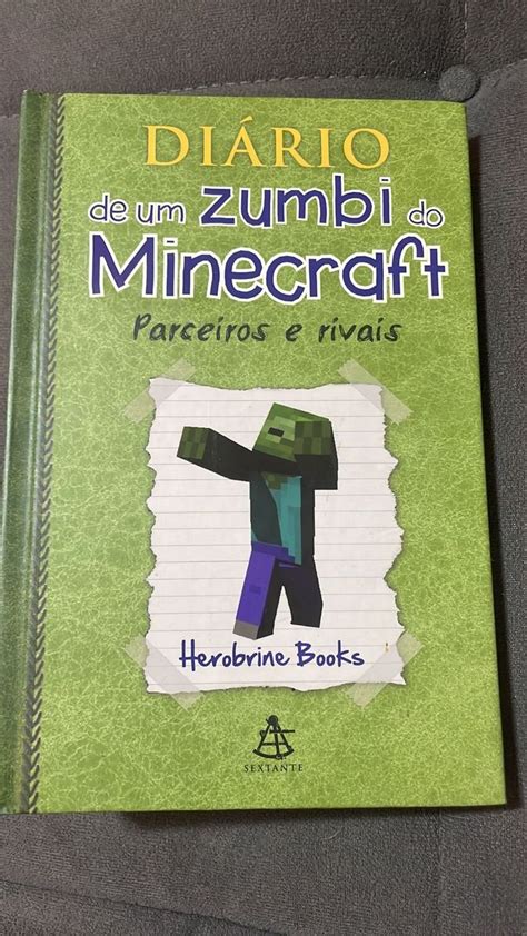 Livro O Diário de Um Zumbi de Minecraft Parceiros e Rivais