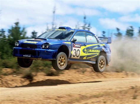 Bugeye Subaru Impreza WRC In Midair 1600x1200 R Carporn