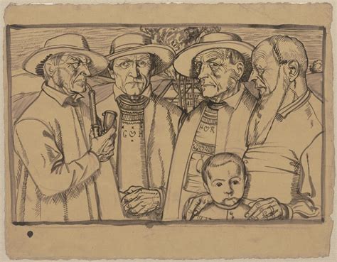 Four Peasants And A Boy Digital Collection