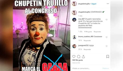 Facebook Viral Chupetin Trujillo No Postular El Congreso Propaganda