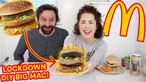 Mcdonalds Closed So We Made Homemade Big Macs We Tried The Challenge And Wow Youtube