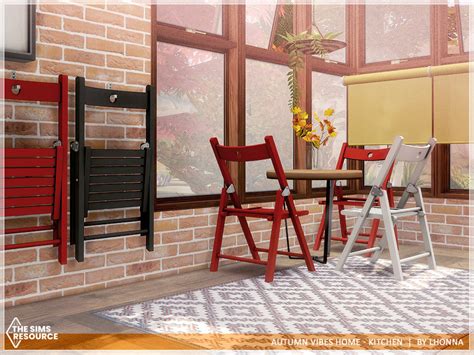 The Sims Resource Autumn Vibes Home Kitchen TSR CC Only