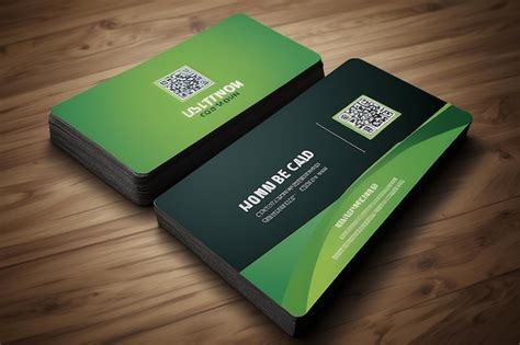 Premium Photo | Business card print template with company logo Vector ...