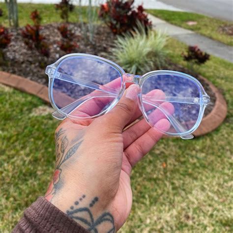 Clear Sunglasses Etsy