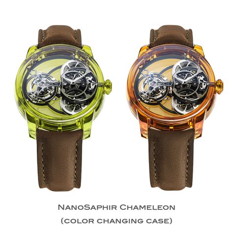 Artya Tiny Purity Tourbillon Et Le Nanosaphir La R Volution Color E