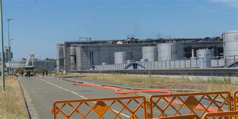 Les causes de lincendie de la station dépuration toujours