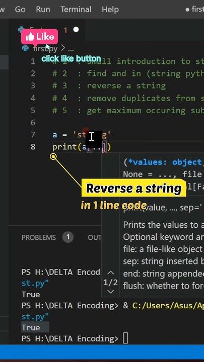 This Is How Everyone Should Code To Reverse🤯😱 Shorts Viral Python