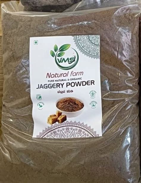 Indian Vms Organic Jaggery Powder Packaging Type Packet Packaging