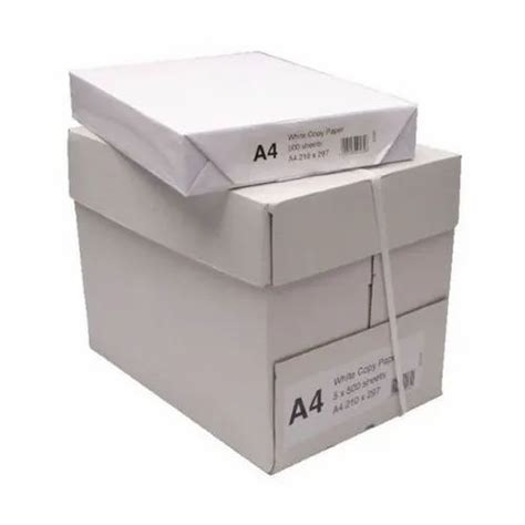 A4 Size White Copy Paper Packaging Size 500 Sheets Per Pack