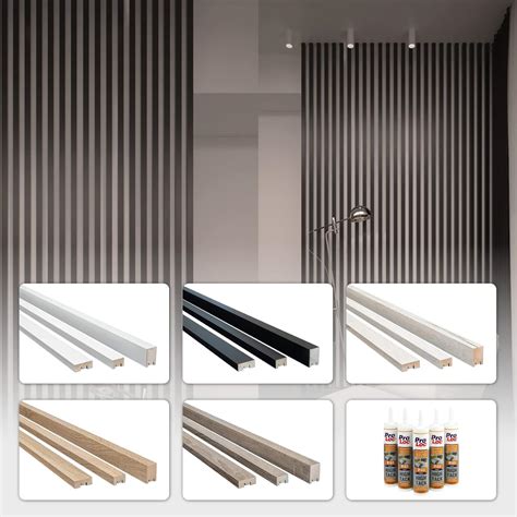 Hexim M Mdf Wooden Slats Slat Wall Room Divider Top Design