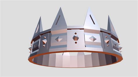 Low Poly Royal Crown Download Free 3d Model By Trockk Timrockk