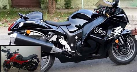 This Suzuki Hayabusa Is Actually A Replica Based On Hero Xtreme R