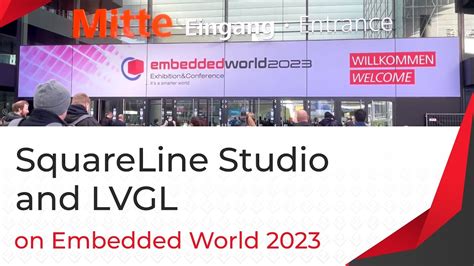 SquareLine Studio And LVGL On Embedded World 2023 YouTube