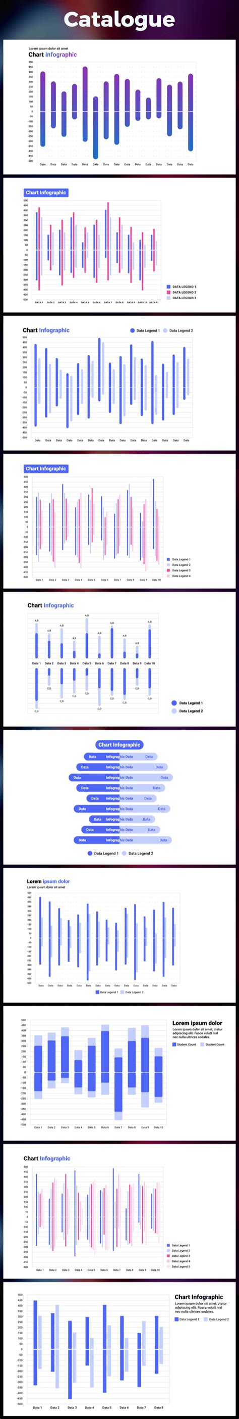 پروژه آماده افتر افکت اینفوگرافیک Bar Chart بیگ موشن