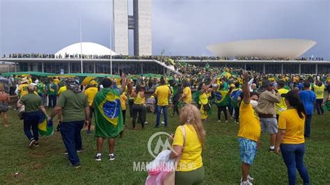 Manancial News DistruiÇÃo Total Manifestante Bolsonarista Invadem O Congresso O Palácio Do