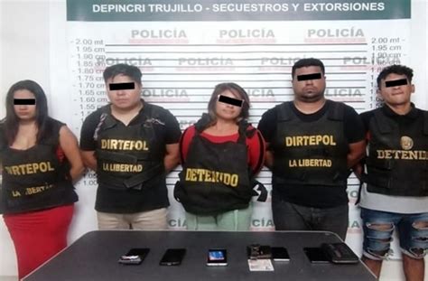 Trujillo Policía desarticula a los Buitres de Palermo banda dedicada