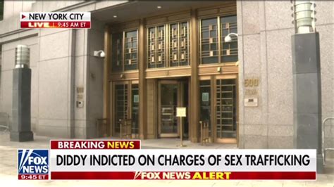 Diddy Indicted On Charges Of Sex Trafficking And Racketeering