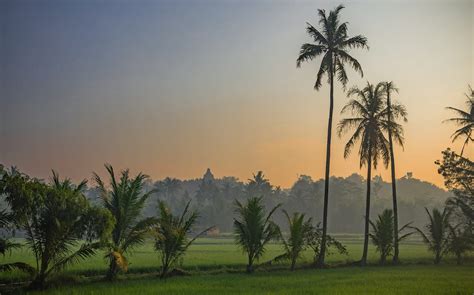 Sunrise with fine colours, Indonesia