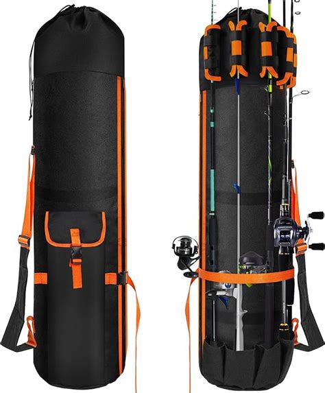 Amazon Augot Fishing Tackle Bag Fishing Rod Case In Cm Large