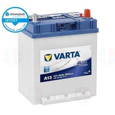 Batterie Auto A13 12V 40ah 330A VARTA Blue Dynamic Batterie De